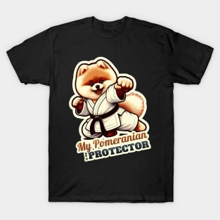 Pomeranian karate T-Shirt